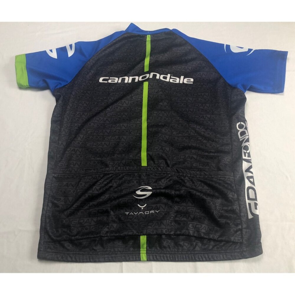 Taymory Cycling Jersey Full Zip Cannondale Star Events Gran Fondo USA Size Large - Picture 8 of 10